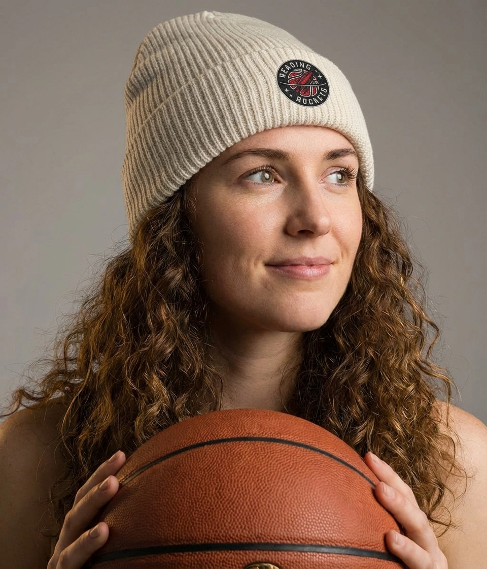 Reading Rockets Basketball Embroidered Fisherman Beanie