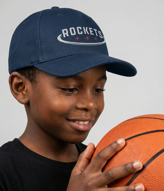 Reading Rockets Basketball Junior Embroidered 5-Panel Cap